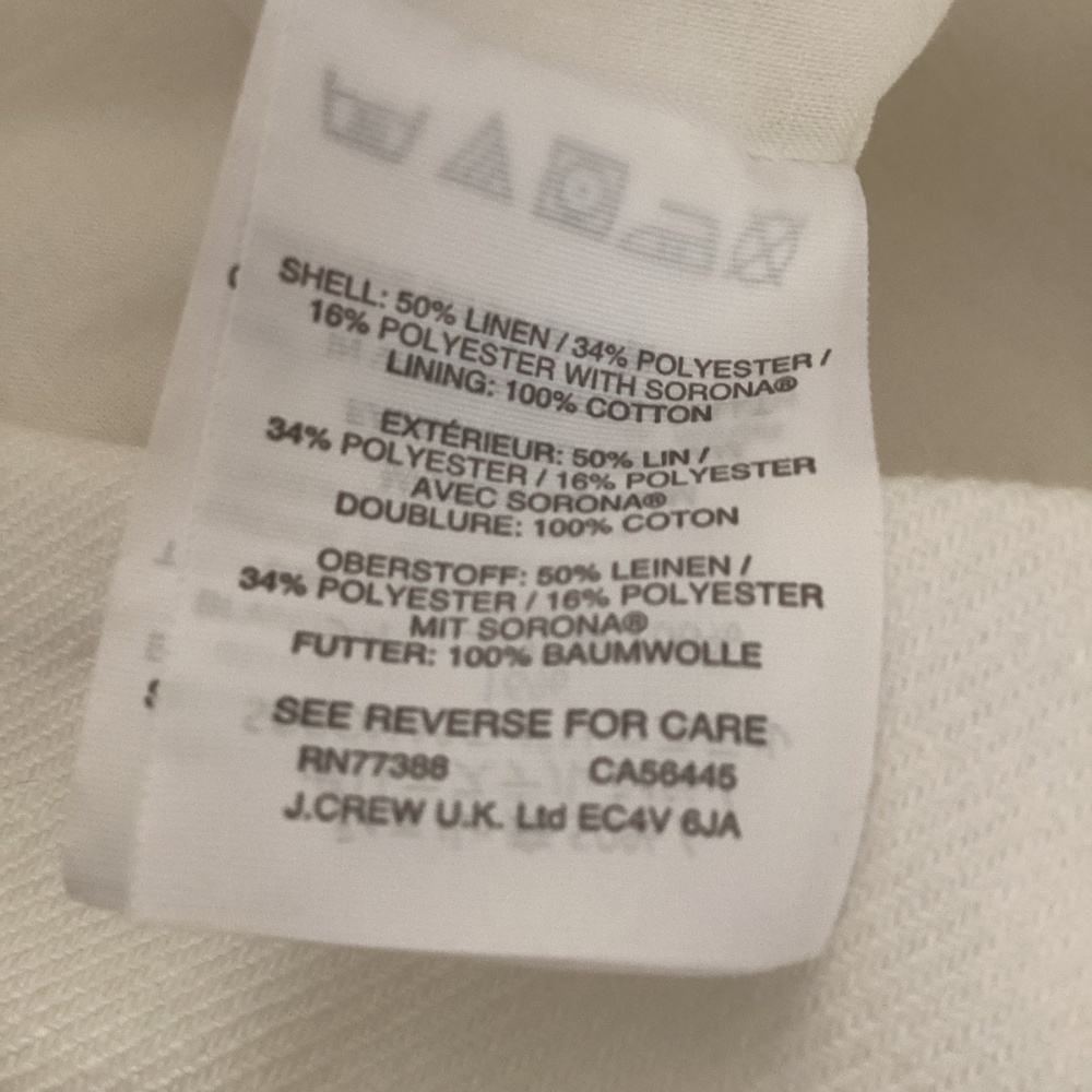 J.CREW Cuffed Linen Bermuda Shorts - Picture 8 of 9